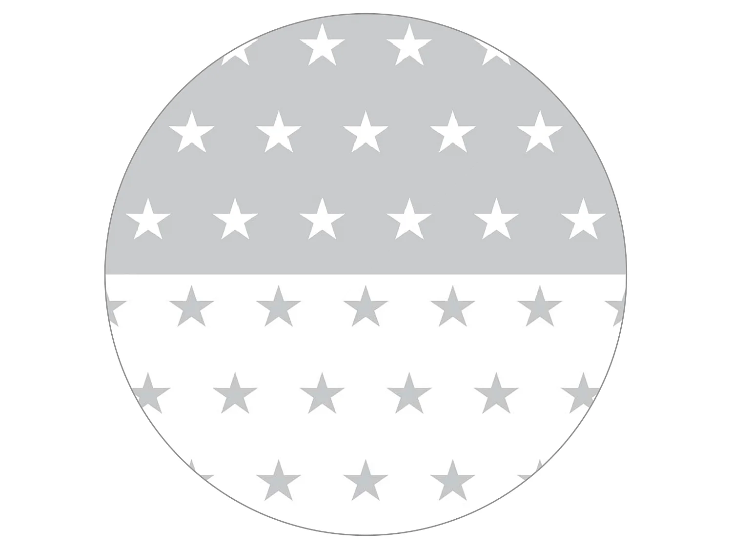 Recinto giochi esagonale in legno Roba Little Stars con inserto tessile e ruote