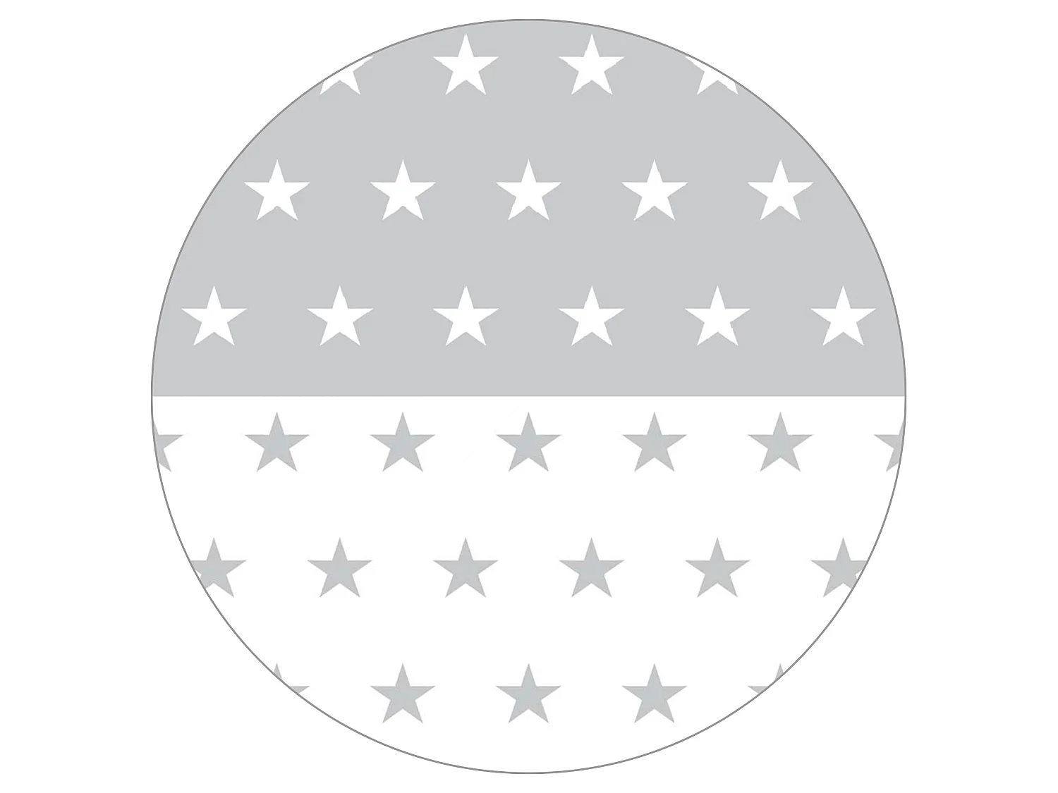 Recinto giochi esagonale in legno Roba Little Stars con inserto tessile e ruote