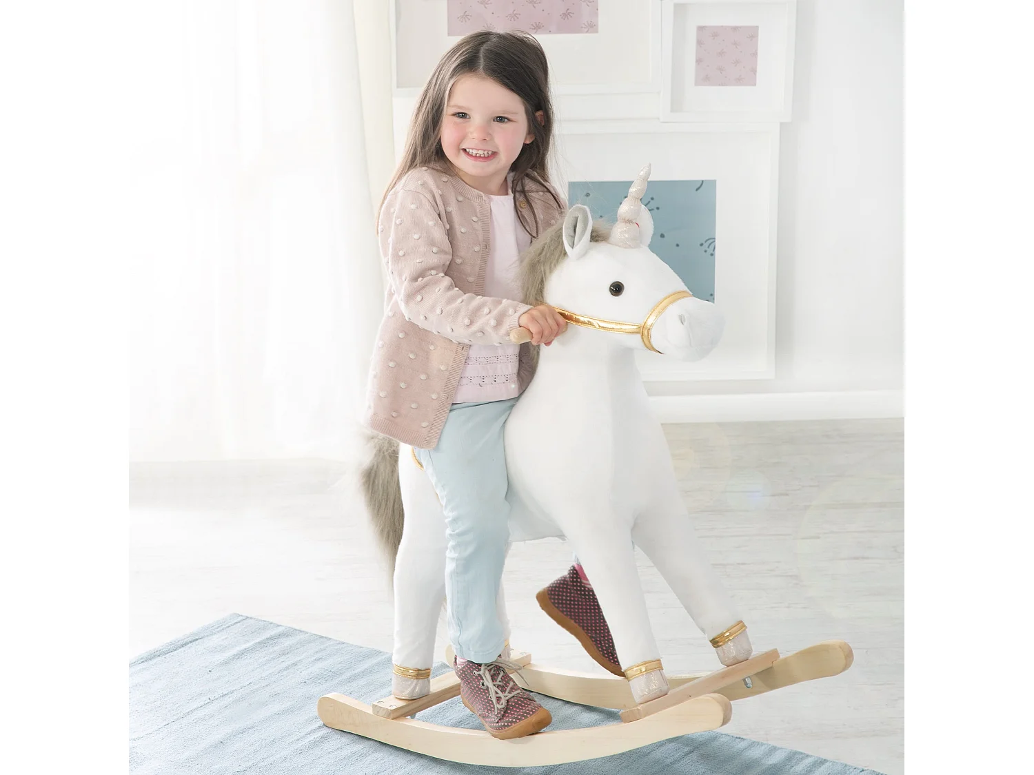 Schaukeleinhorn für Kinder