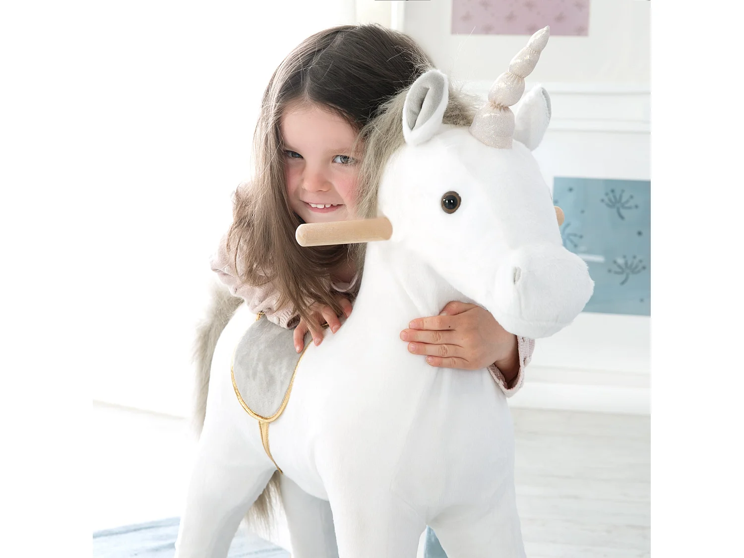 Schaukeleinhorn für Kinder