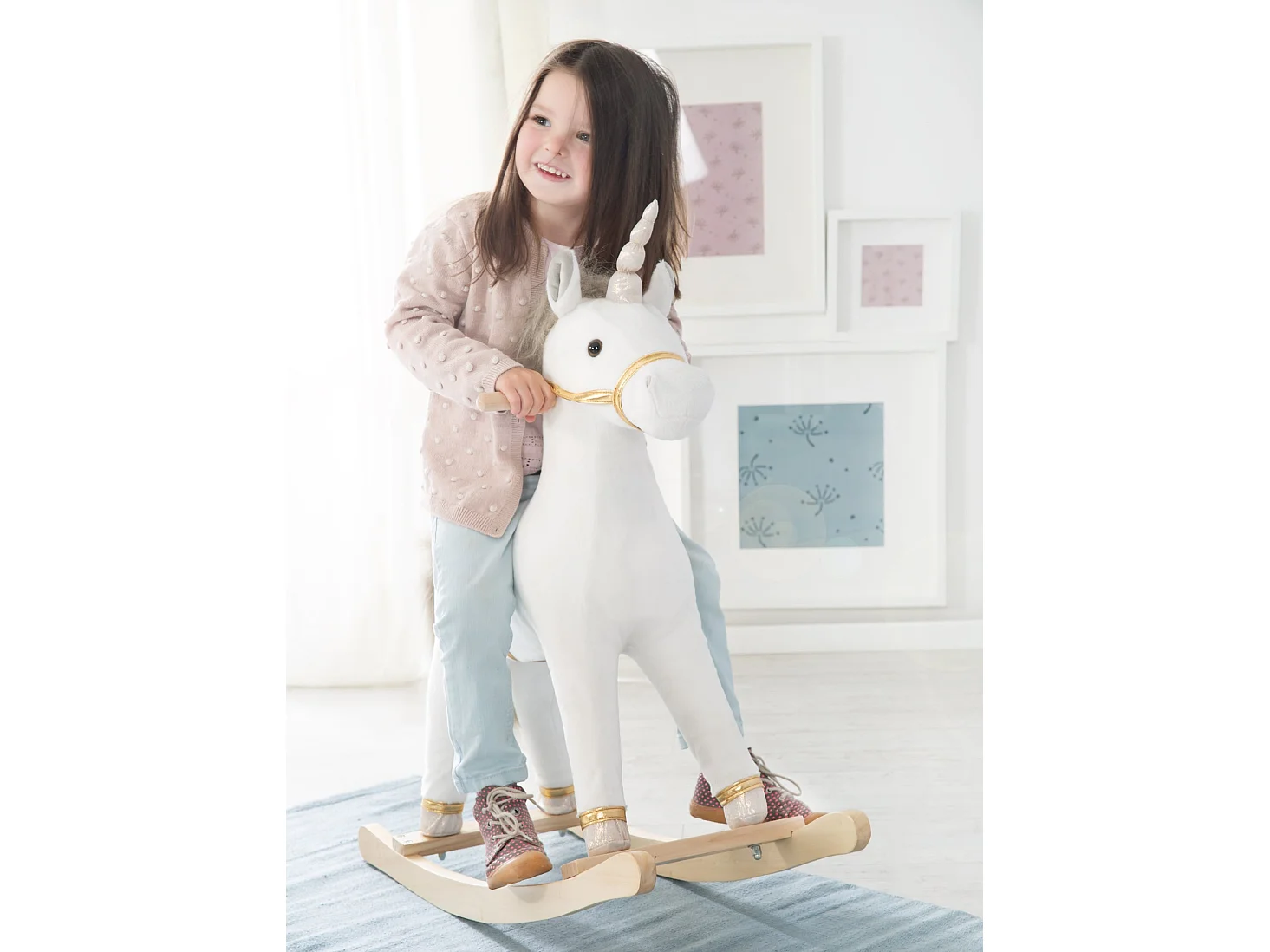 Schaukeleinhorn für Kinder