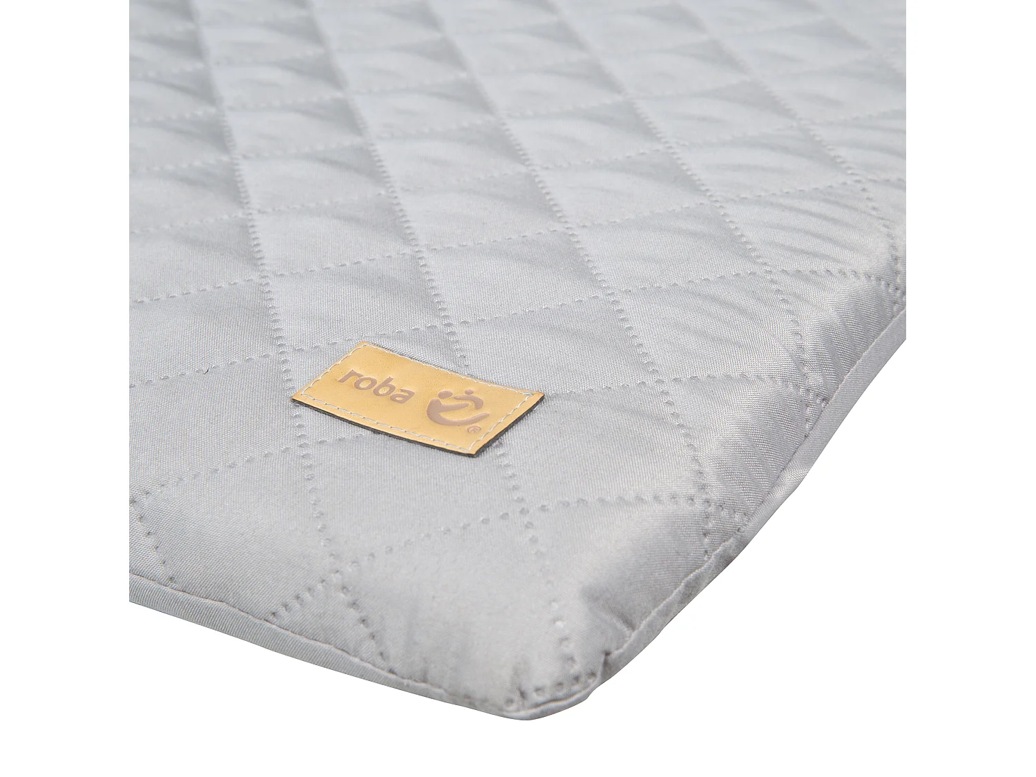 Piano fasciatoio bianco + Cuscino stile Roba per lettini da 60x120cm e 70x140cm