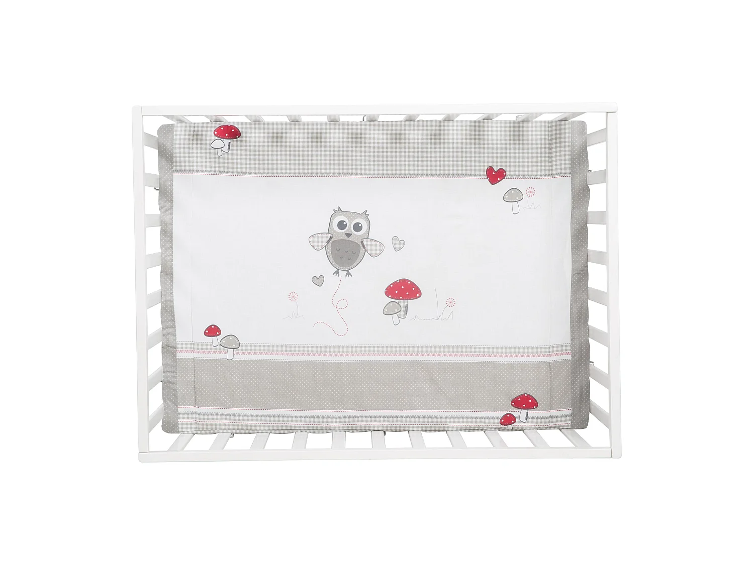 Roba Adam + Eule Parque Infantil 75x100cm con 3 Alturas Ajustables y Ruedas con Freno
