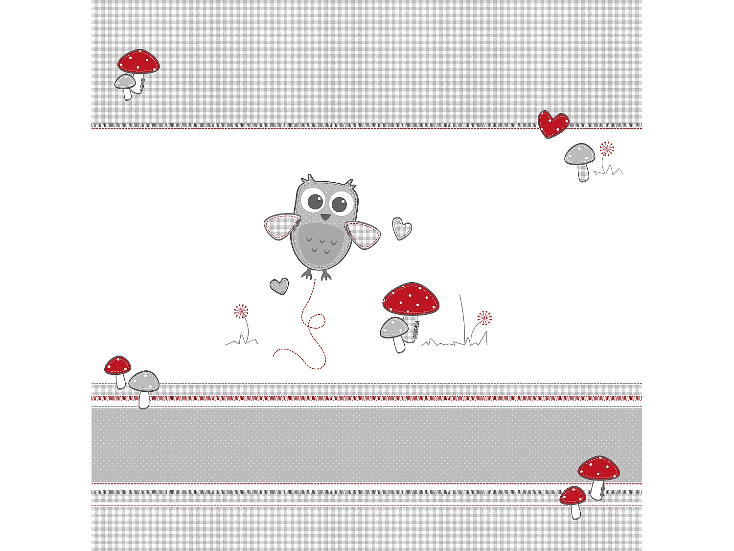 Parc bébé en bois ROBA Adam & Eule rectangulaire 75×100 cm avec insert rembourré 2 cm et roulettes