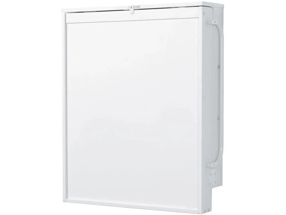 ROBA Table à langer murale rabattable avec matelas imperméable, Blanc