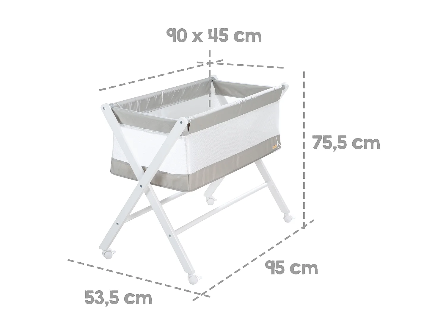 Klappbares Stubenbett