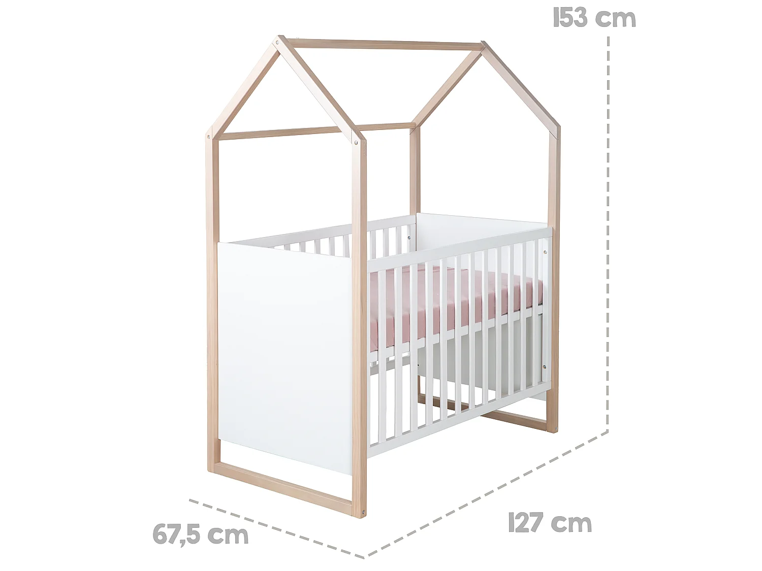 Hausbett / Beistellbett Cabane
