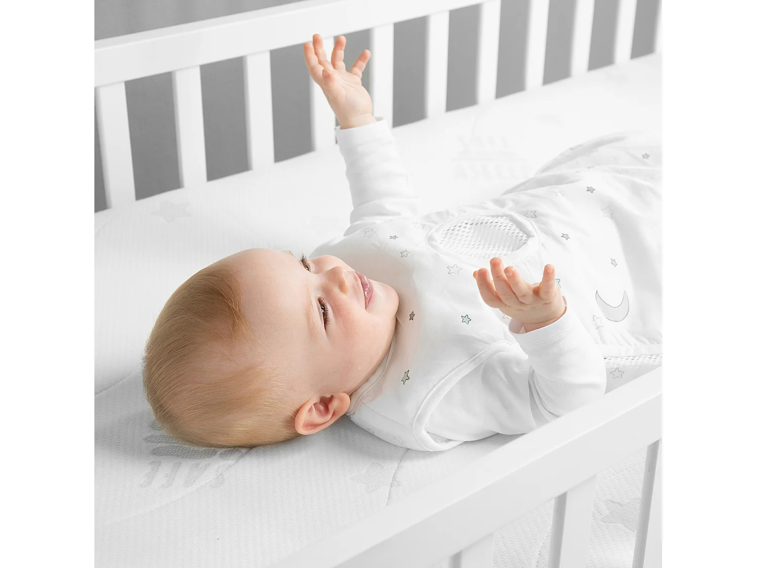 Matelas bébé roba 70x140 cm AIR BALANCE PLUS Safe Asleep® Matériau 3D Respirant