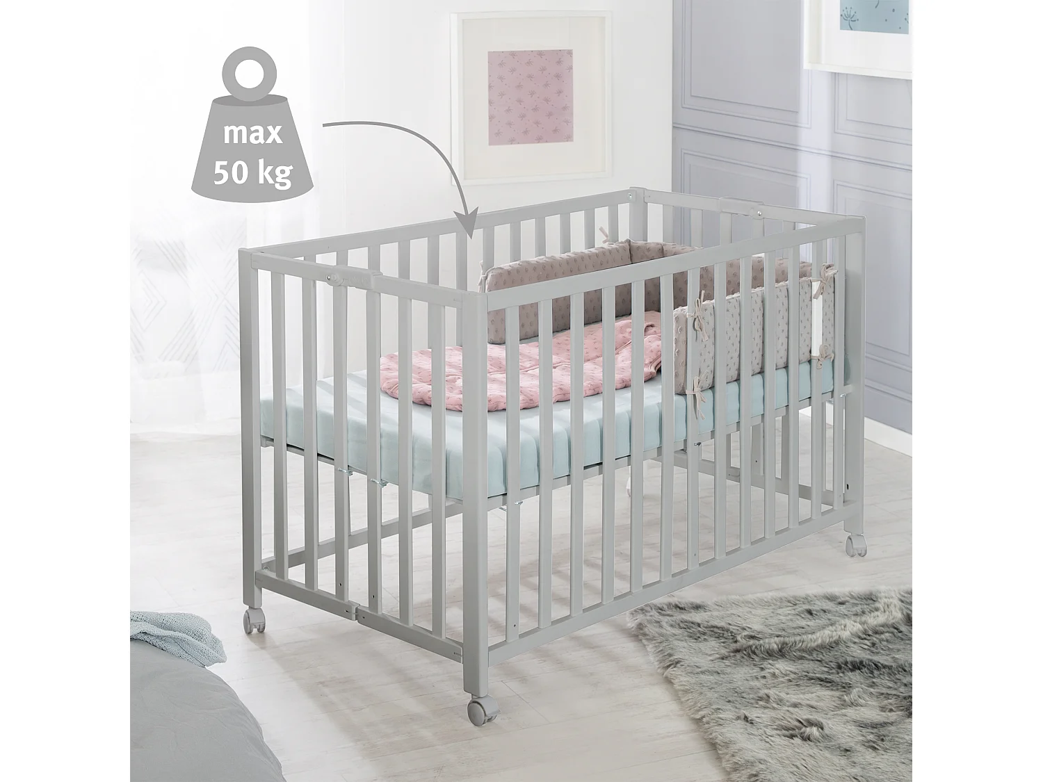 Babybett Klappbett Fold Up