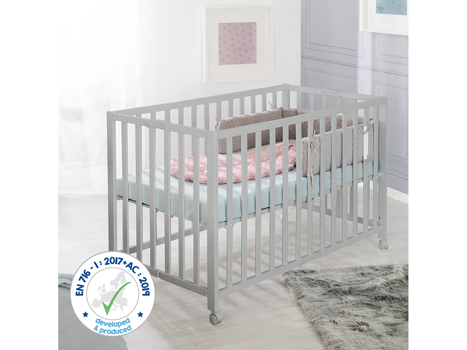 Babybett Klappbett Fold Up