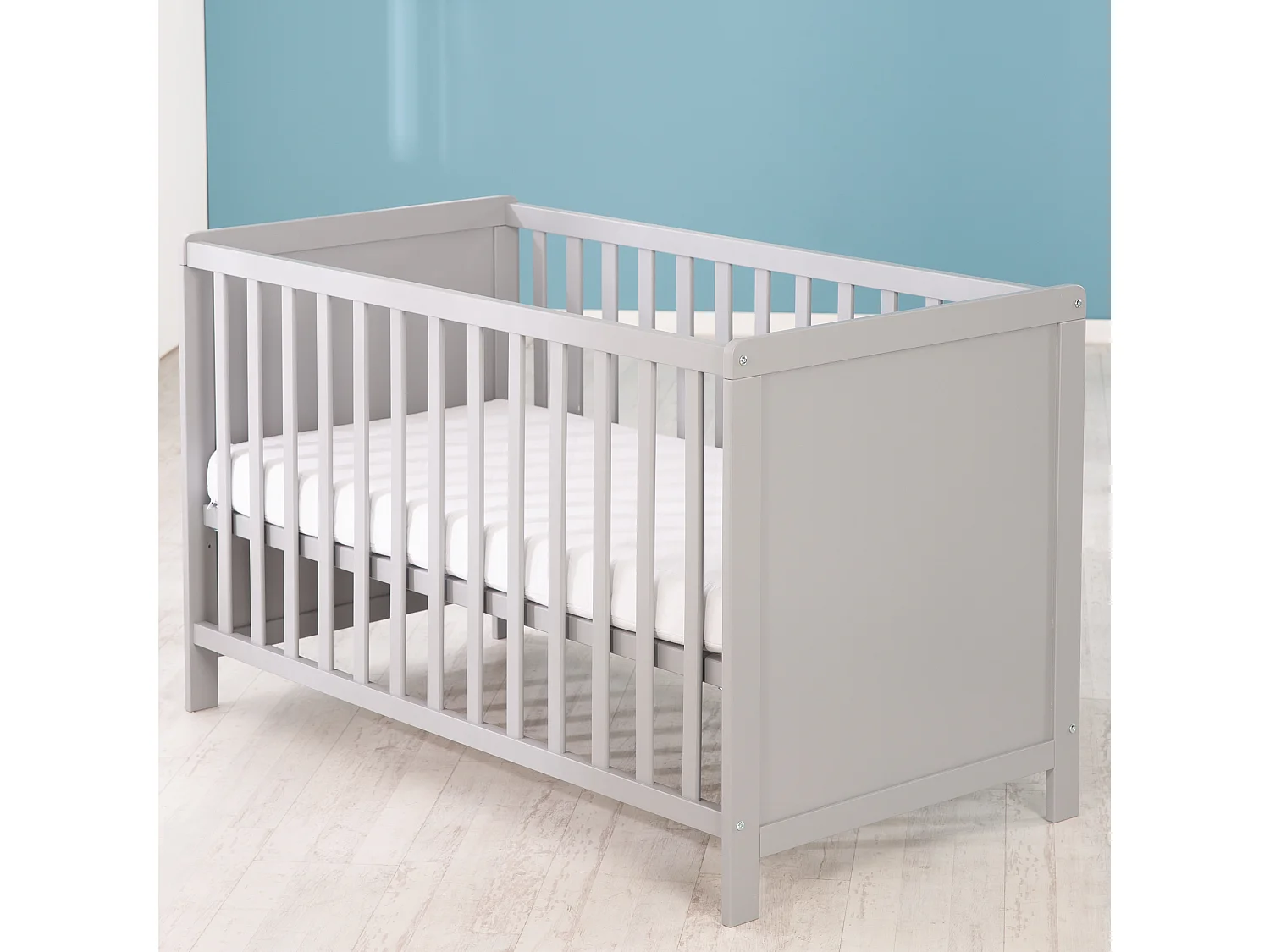 2in1 Baby- + Beistellbett