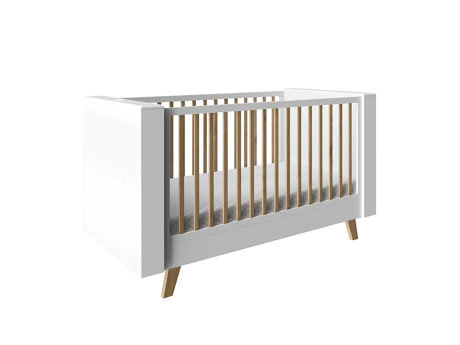 Cuna inteligente roba Baby Cot 70x140 cm con Control de Aplicación y Funciones Avanzadas