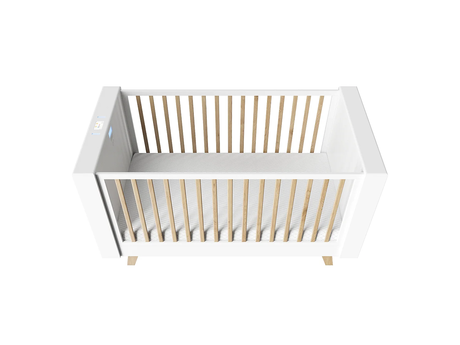 Cuna inteligente roba Baby Cot 70x140 cm con Control de Aplicación y Funciones Avanzadas