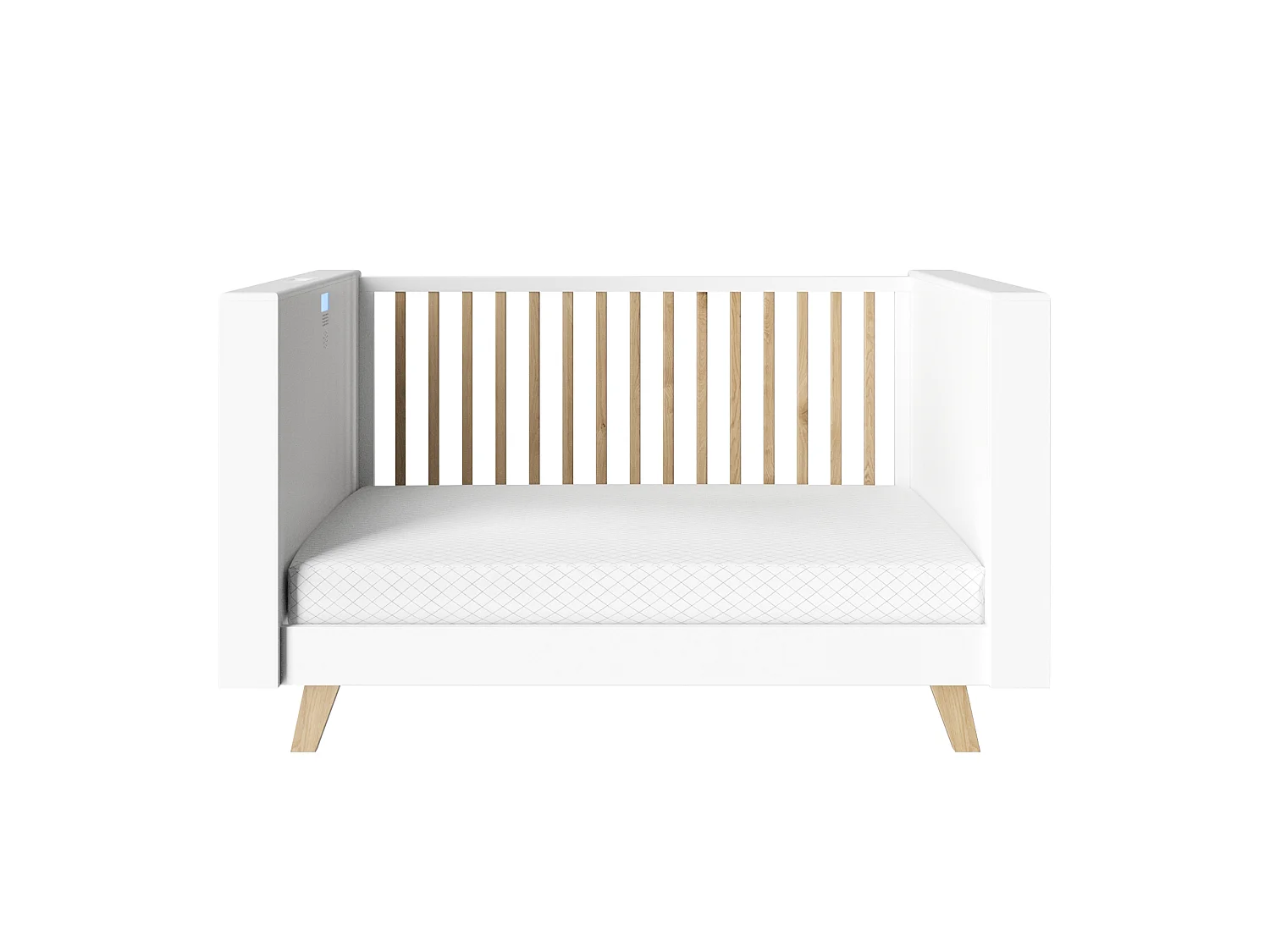 Cuna inteligente roba Baby Cot 70x140 cm con Control de Aplicación y Funciones Avanzadas