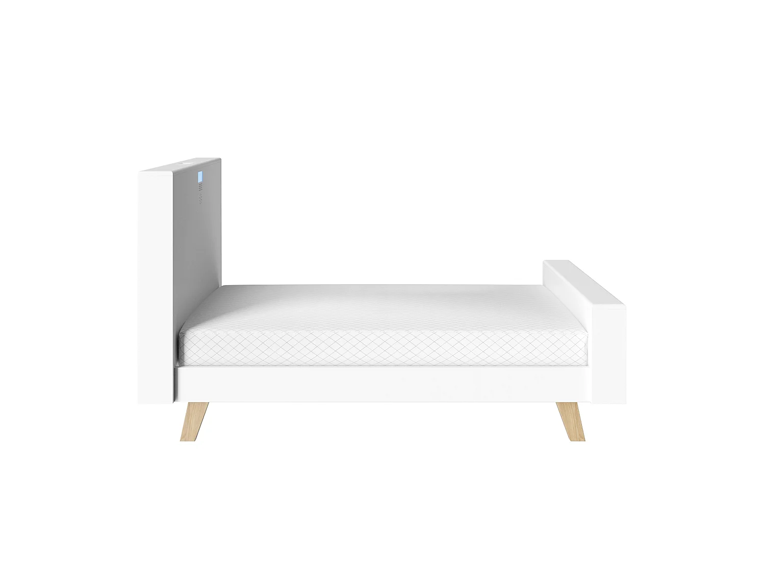 Cuna inteligente roba Baby Cot 70x140 cm con Control de Aplicación y Funciones Avanzadas