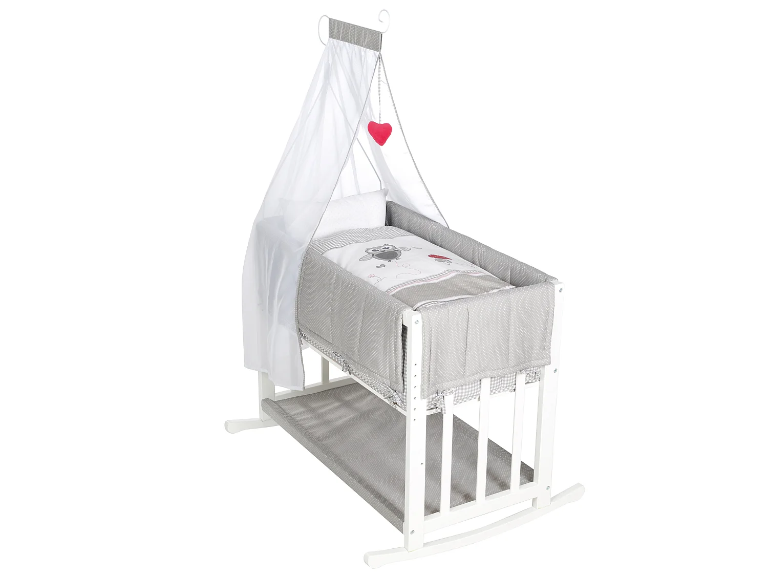 roba Stubenbett 4 en 1 Adam & Eule Cuna colecho Moisés Cama infantil