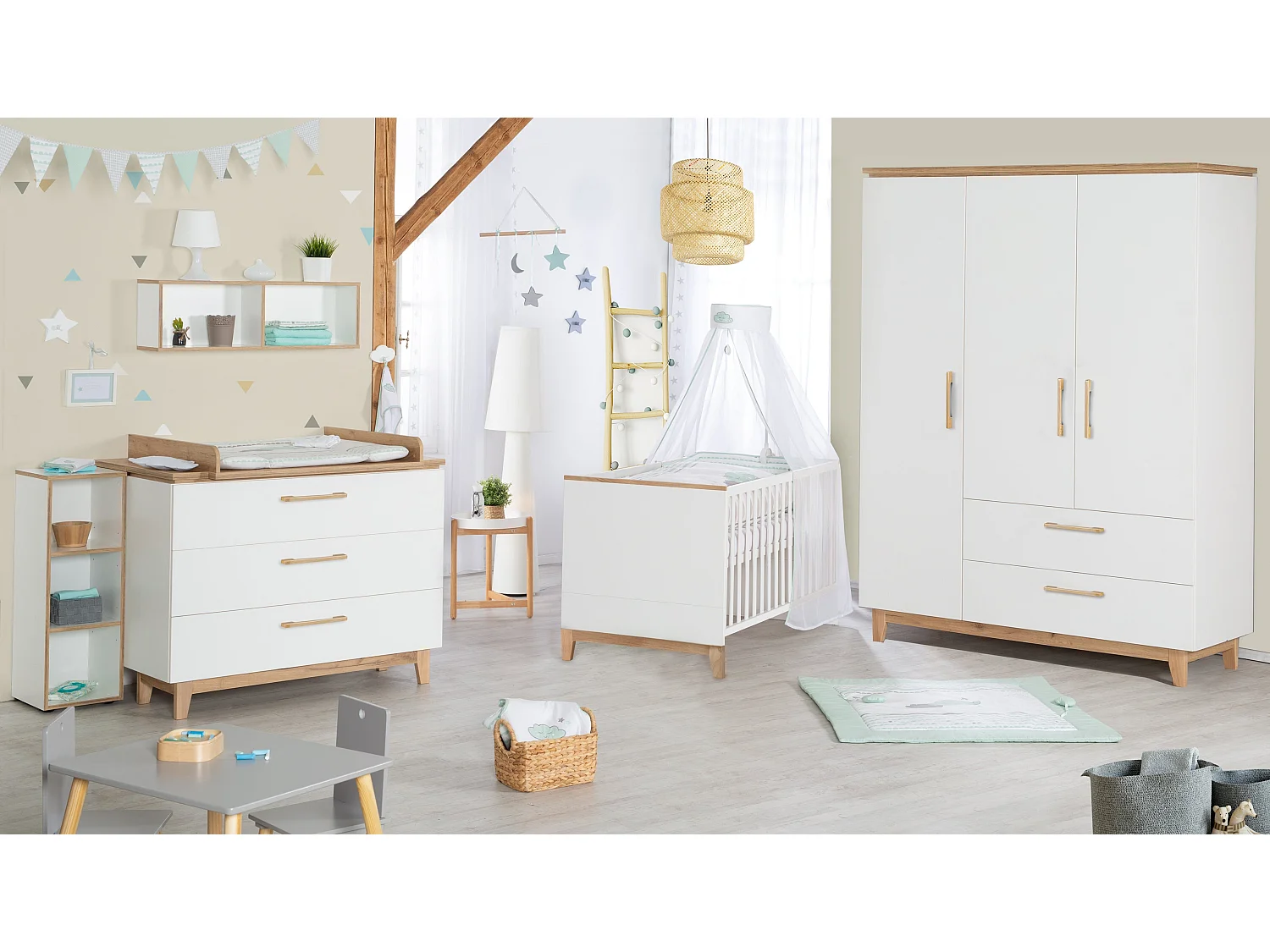 Kinderzimmerset Carina 3-teilig