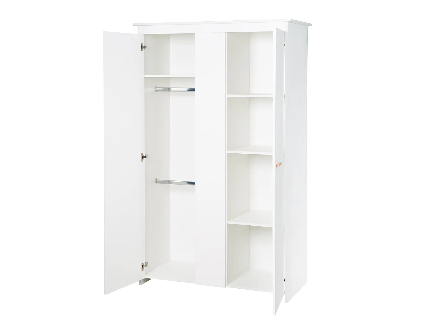 Set chambre bébé Lilo 3 pièces – ensemble mobilier bébé avec lit 70x140 cm, commode à langer et armoire 2 portes