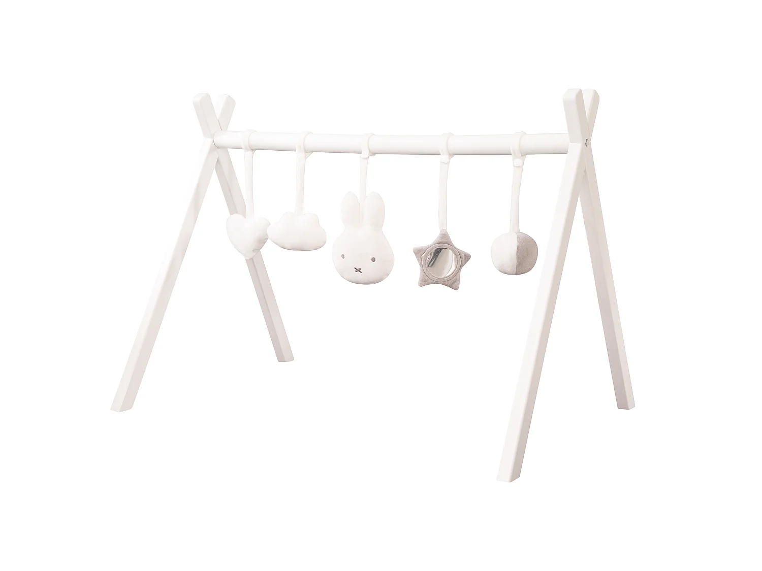 Ensemble de suspensions Miffy® pour aire de jeu - 5 jouets au design mignon pour bébés