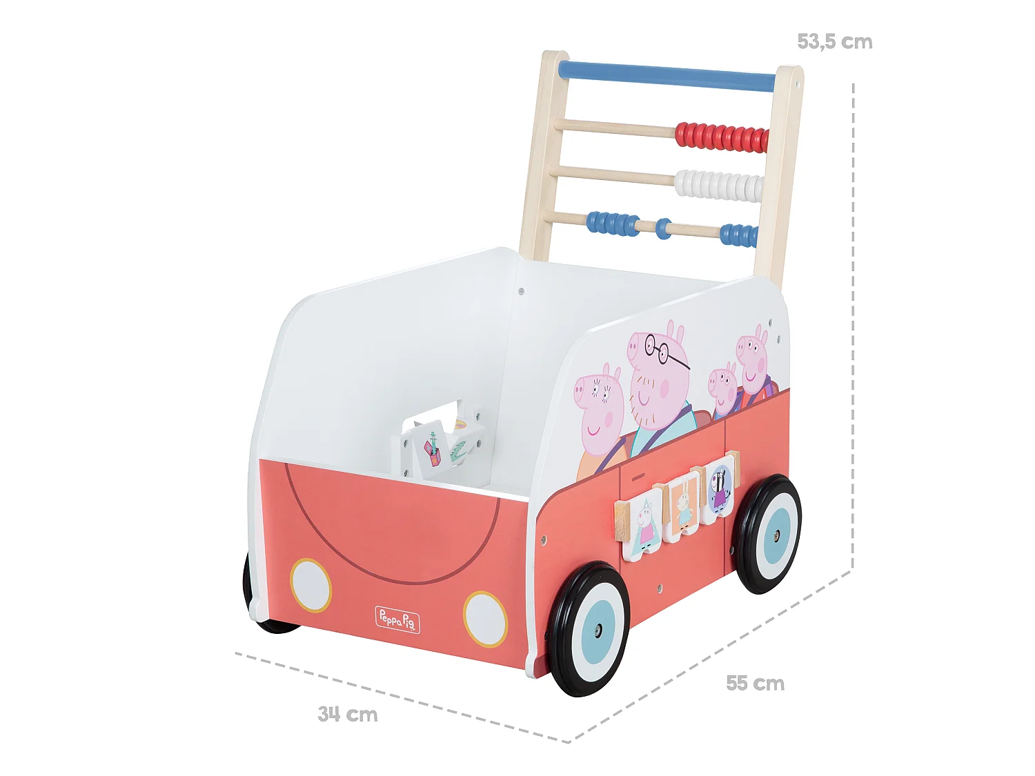 Bully-Schiebebus Peppa Pig