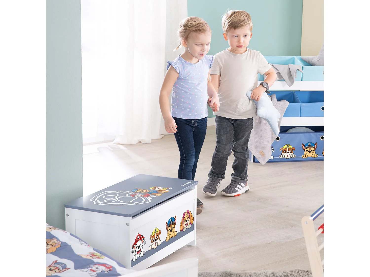 Spielzeugtruhe Paw Patrol