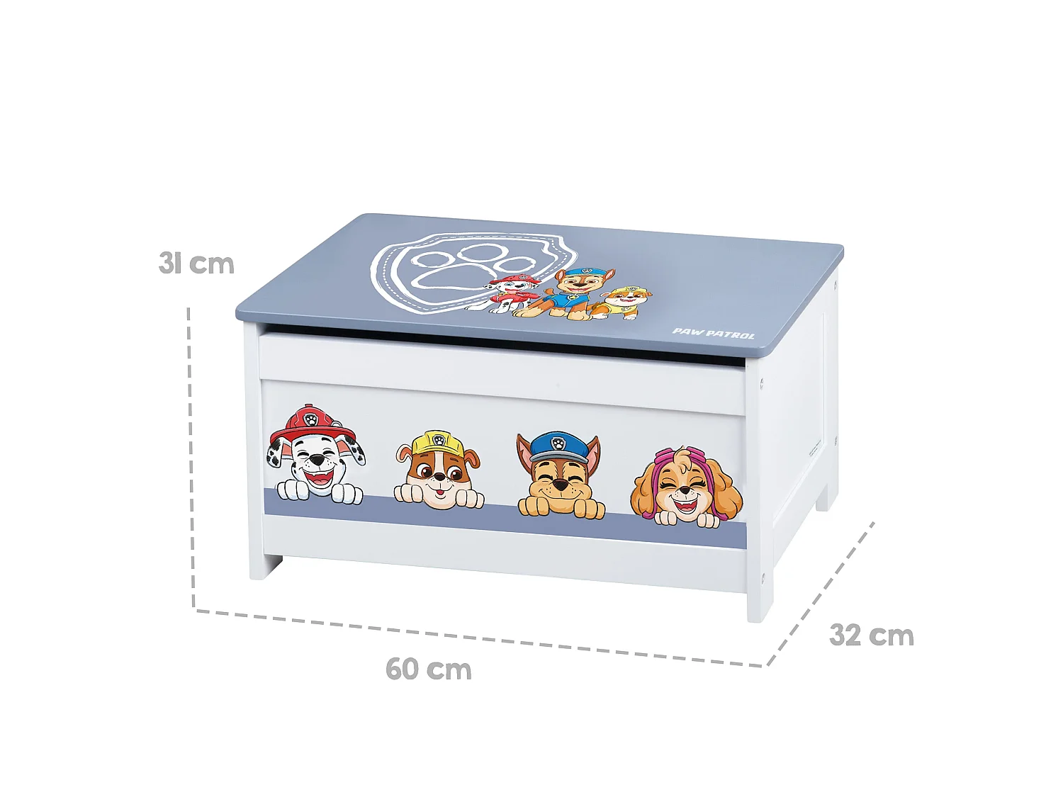 Spielzeugtruhe Paw Patrol