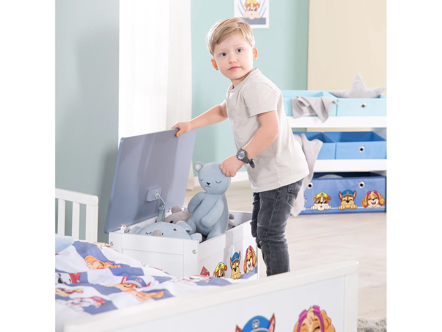 Spielzeugtruhe Paw Patrol