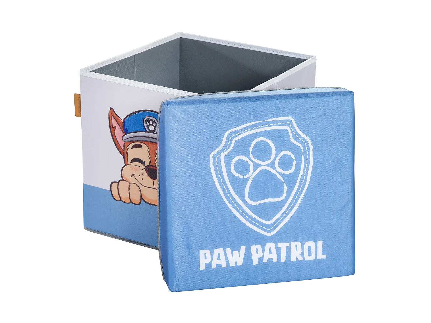 Paw Patrol Opvouwbare Opbergdoos en Zitje - Blauw, 30x30x30 cm