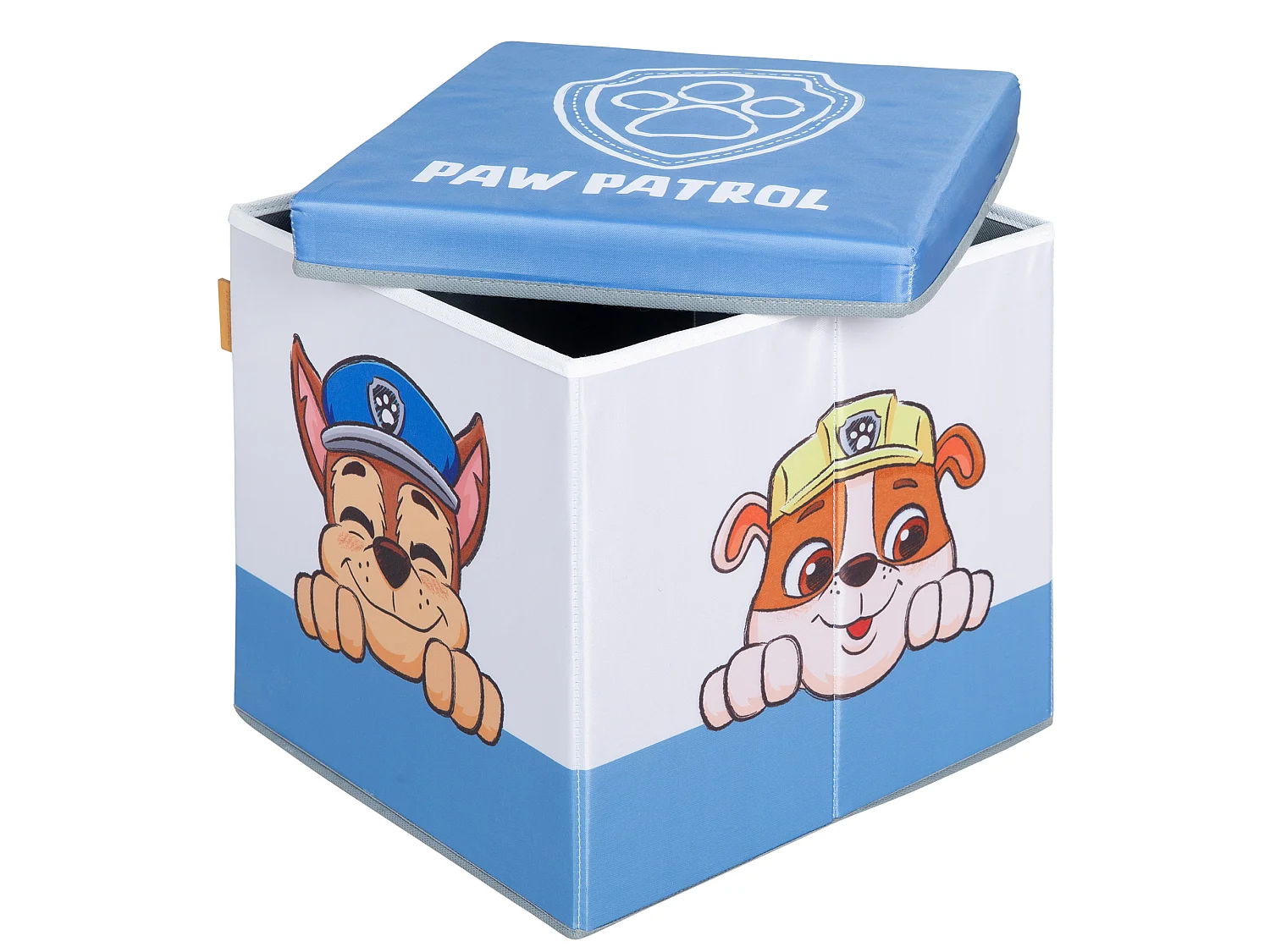 Paw Patrol Opvouwbare Opbergdoos en Zitje - Blauw, 30x30x30 cm