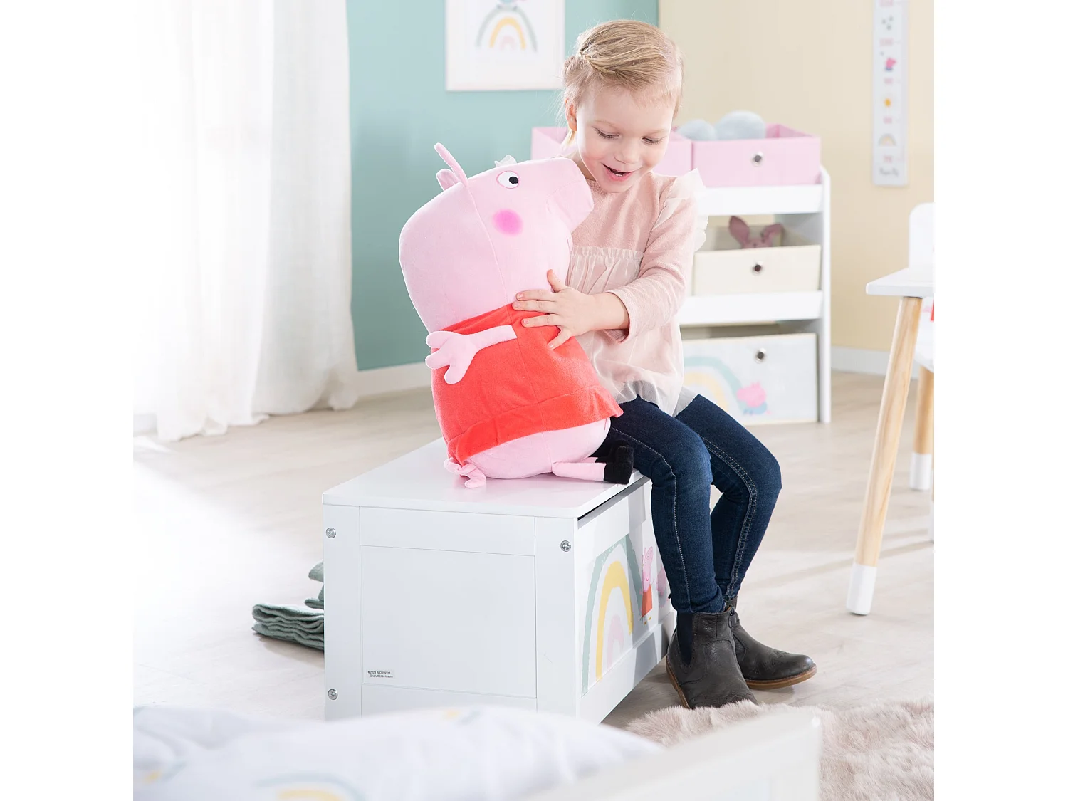Spielzeugtruhe Peppa Pig