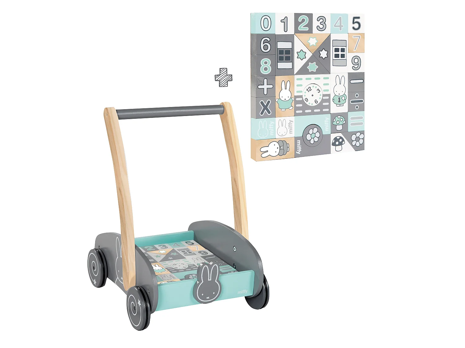 Lauflernhilfe Schiebewagen miffy®
