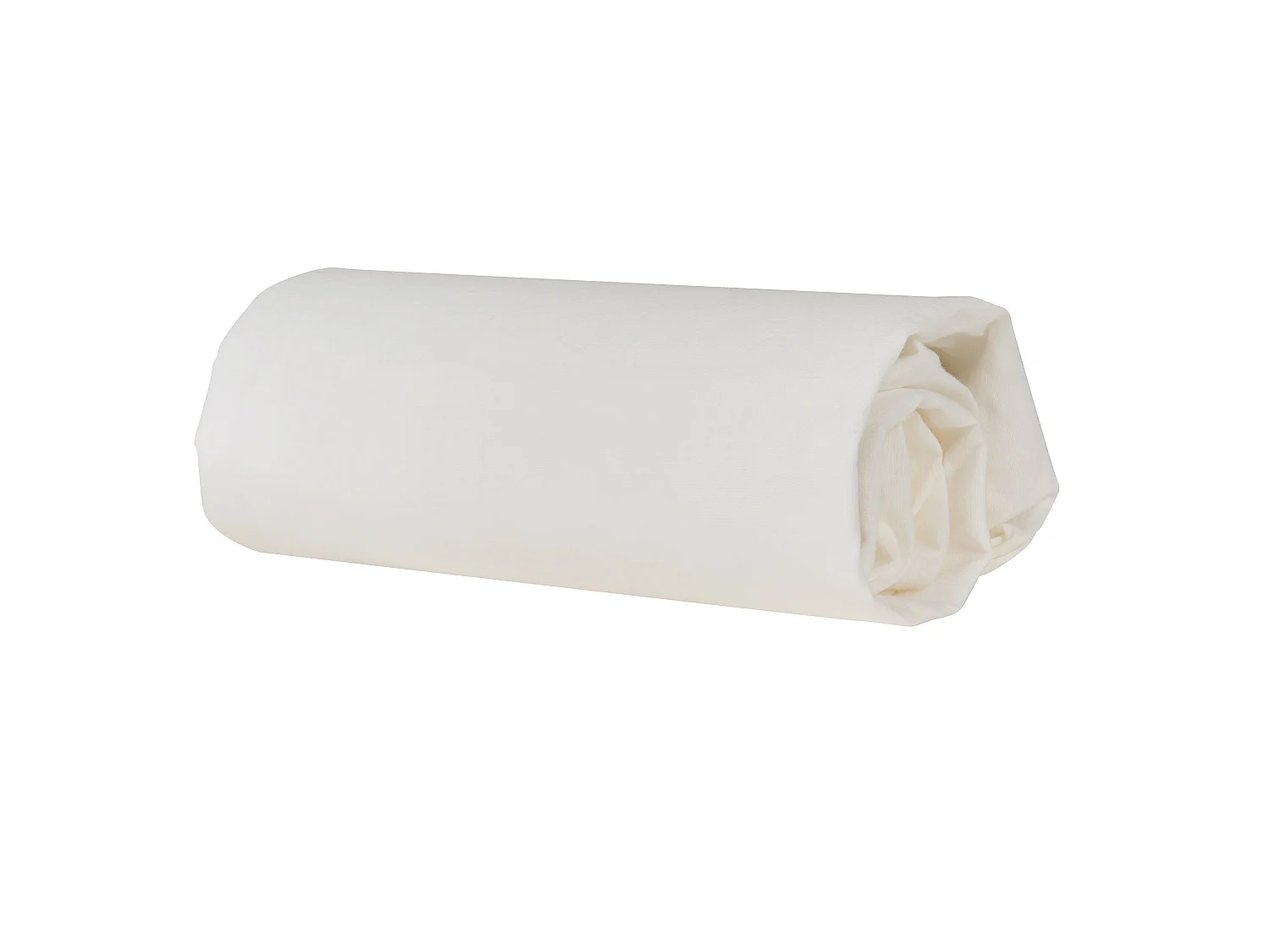 Spannbettlaken Jersey wollweiß