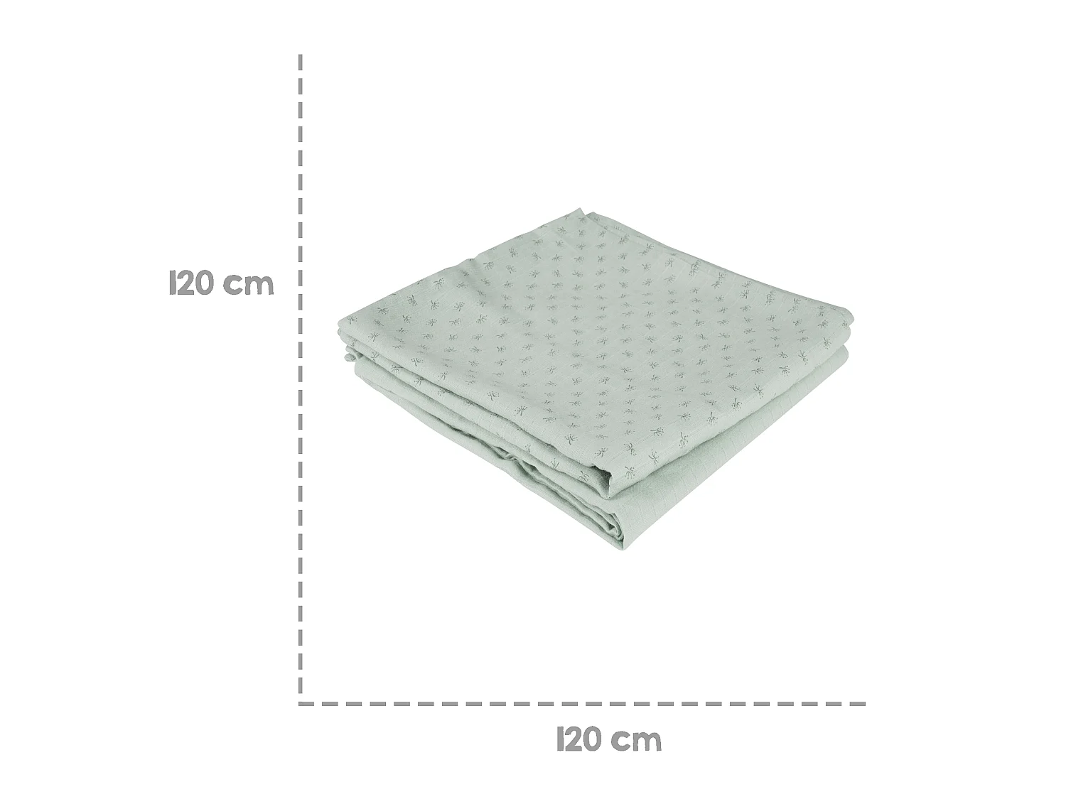 Ensemble de 2 pièces roba organic Puck et linge d'allaitement Lil Planet vert