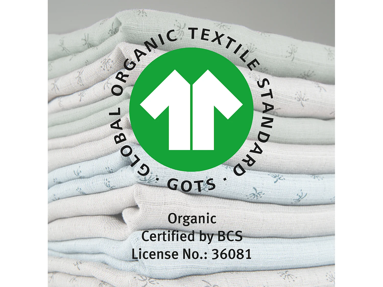 Ensemble de 2 pièces roba organic Puck et linge d'allaitement Lil Planet vert