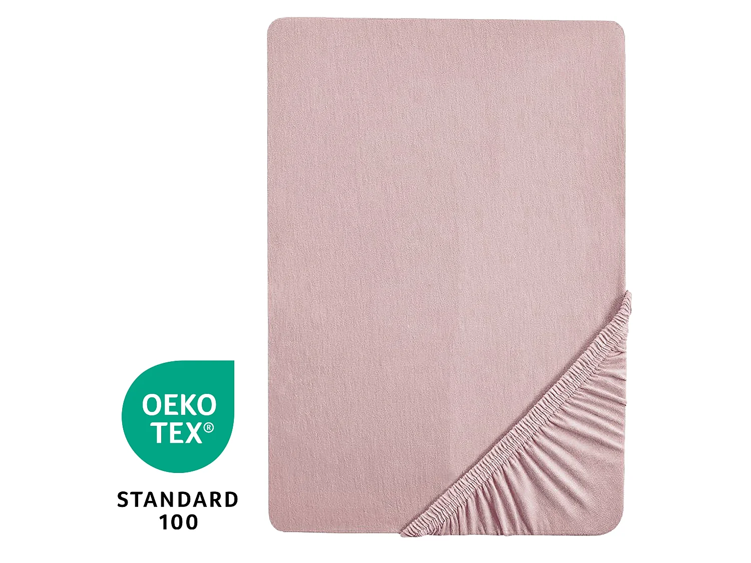 Drap Housse en Coton Biologique Lil Planet pour Matelas Enfants - Rose/Mauve