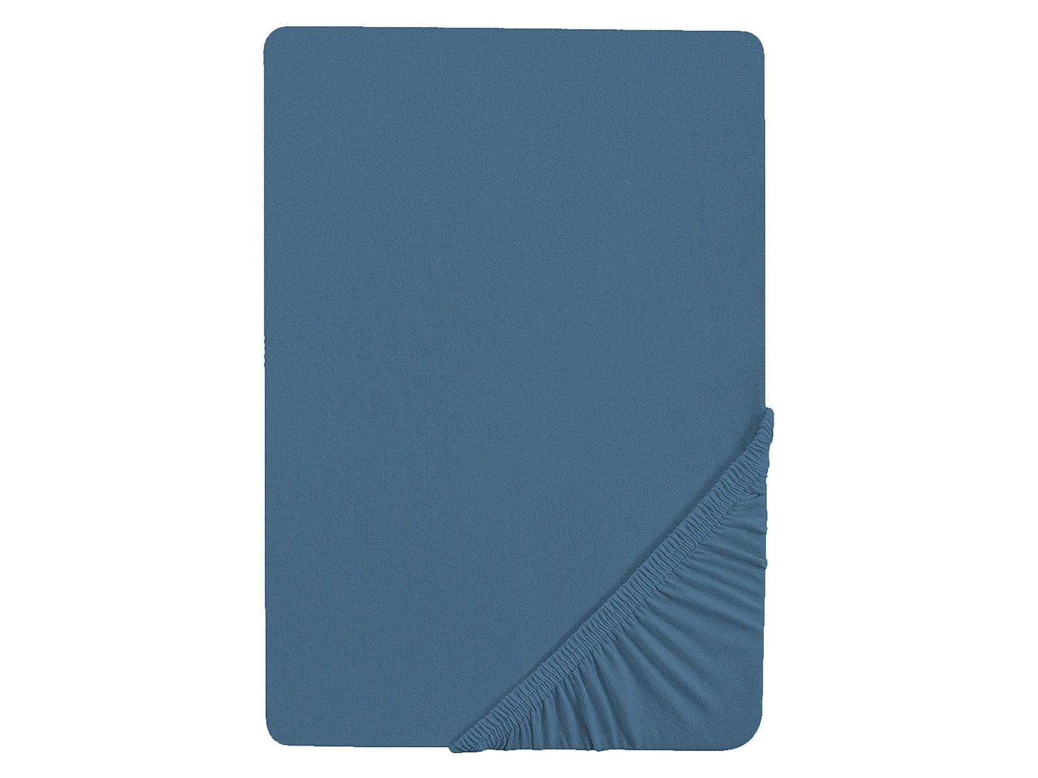 Drap-housse en Coton Biologique roba Seashells Indigo pour Matelas de Lit Bébé