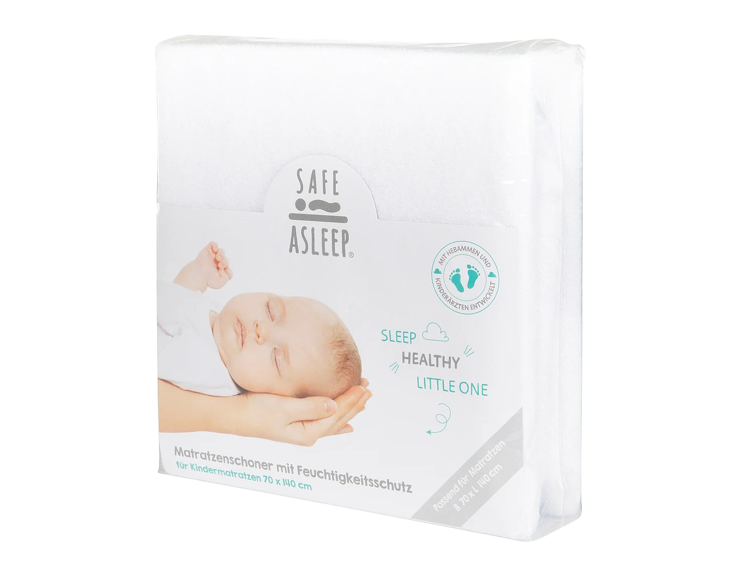 Protetor de Colchão Impermeável para Berços roba 'safe asleep®' - Respirável e Antialérgico