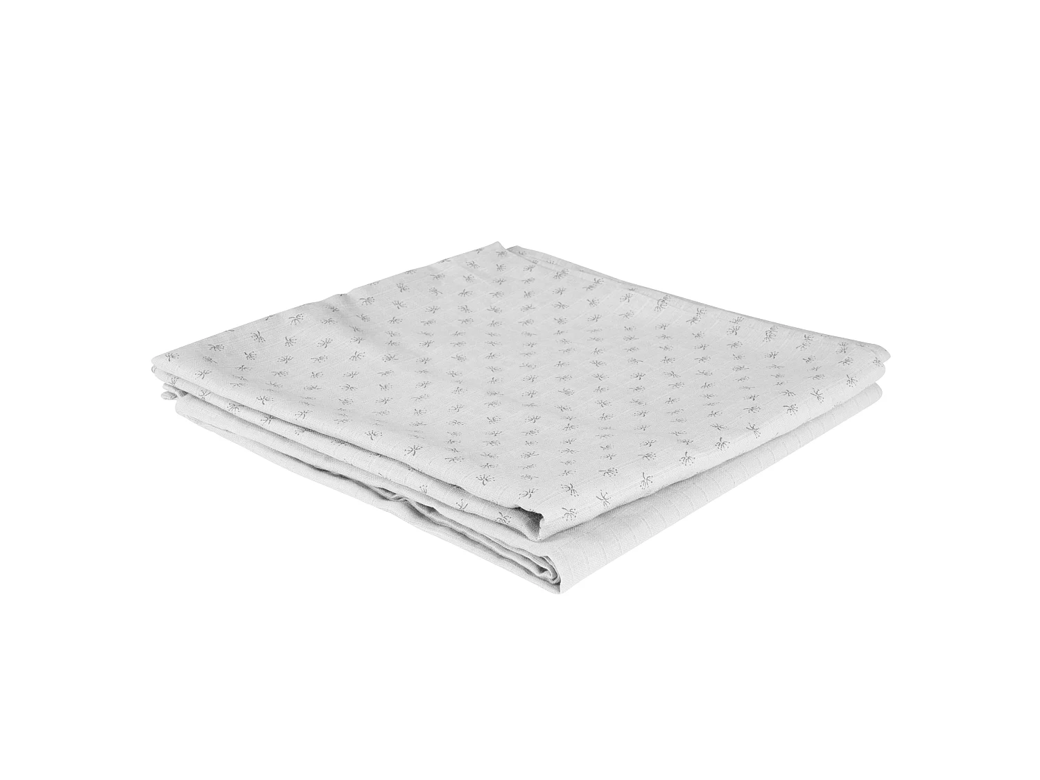 Ensemble de 2 pièces Roba Organic Puck- et Stilltuch 'Lil Planet' en gris argenté - Coton biologique, Absorbant