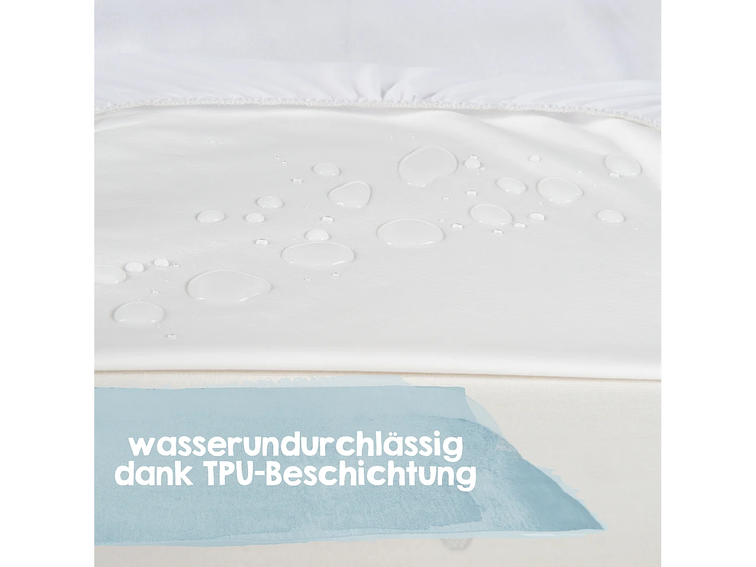 Protège-matelas imperméable Roba 'Safe Asleep' avec protection contre l'humidité