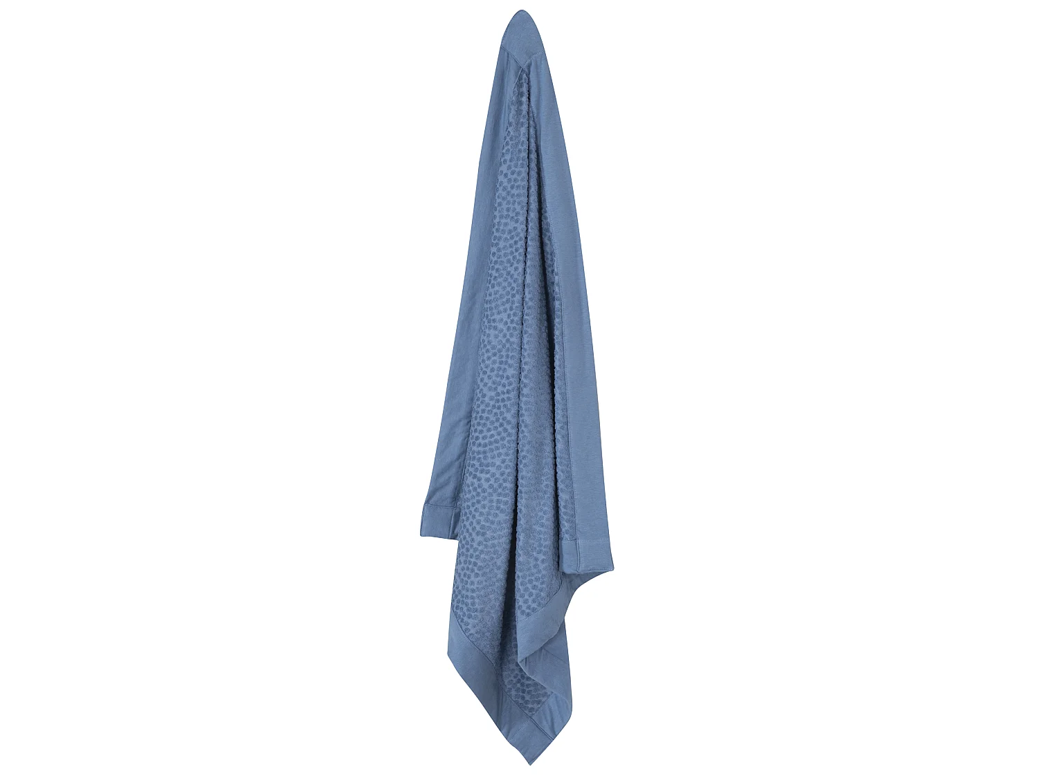 Babydecke Seashells Marineblau