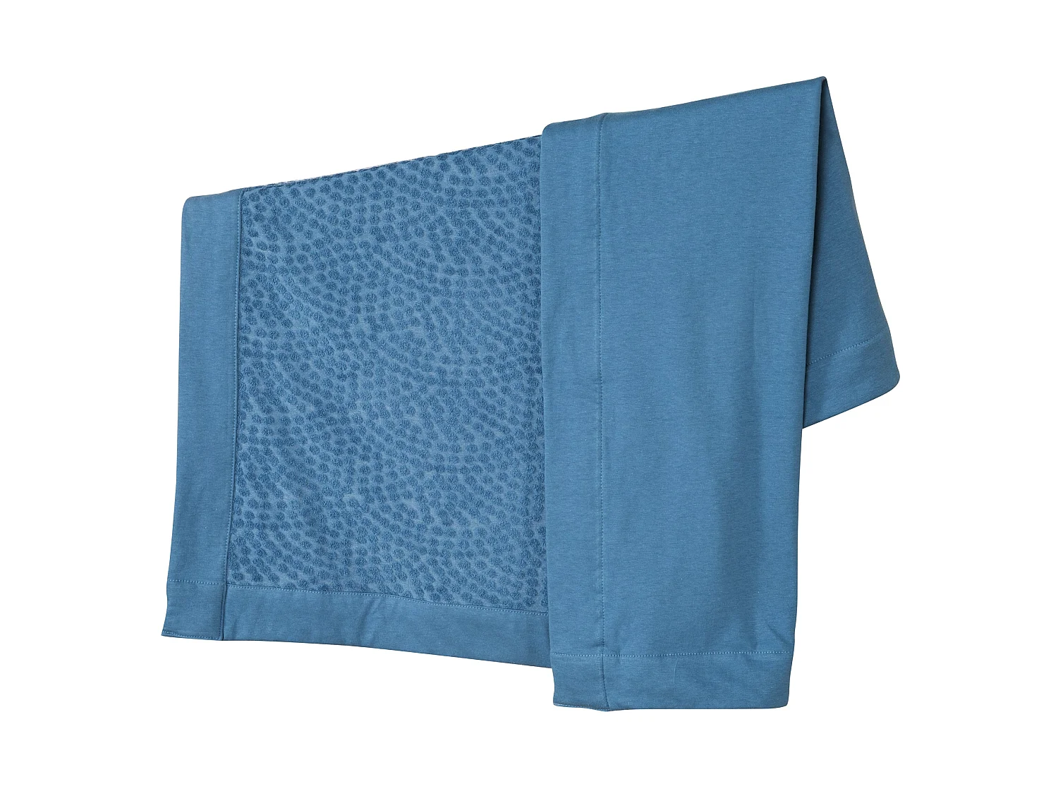 Babydecke Seashells Marineblau