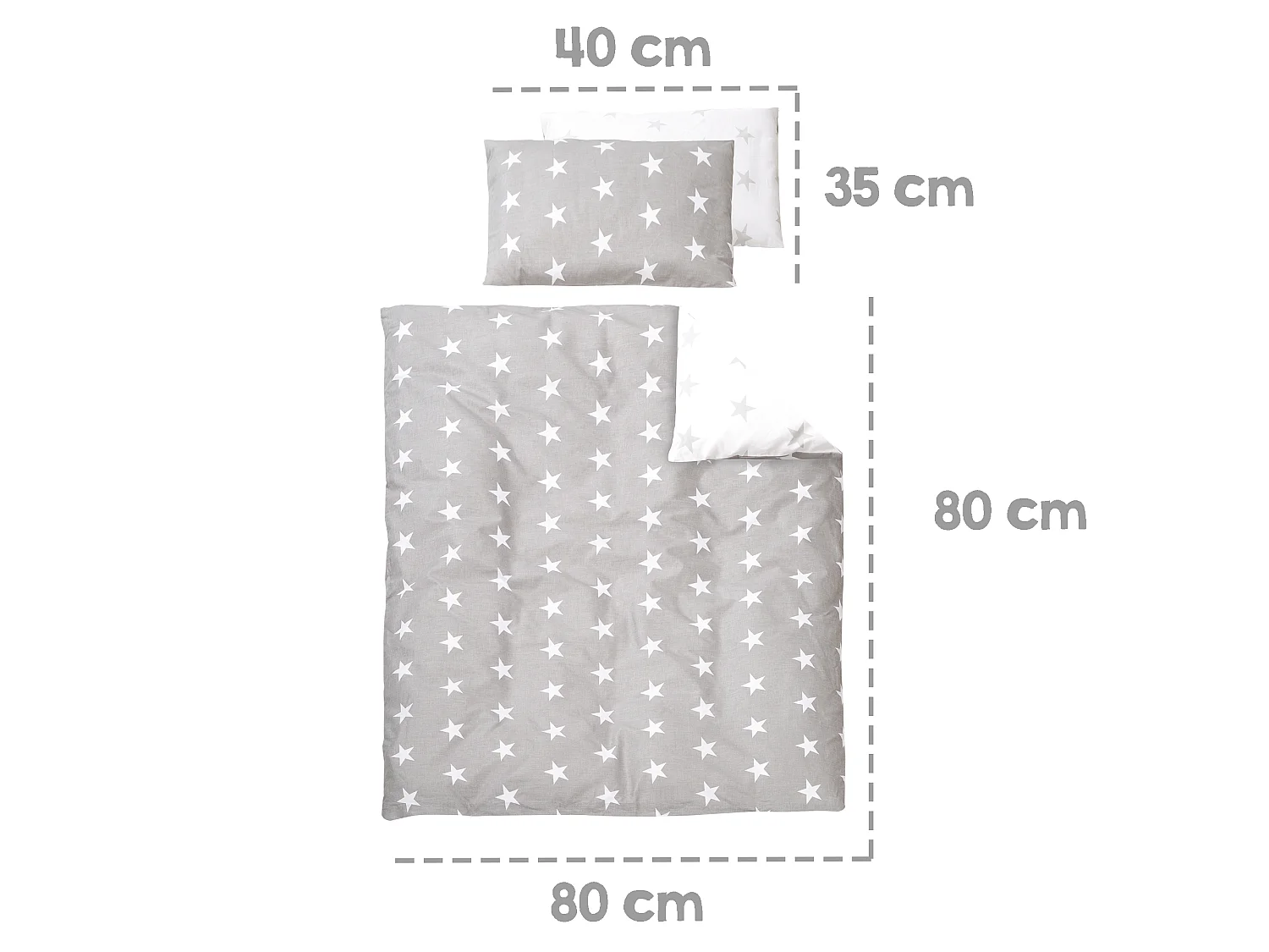 Bettwäsche 2-teilig Little Stars
