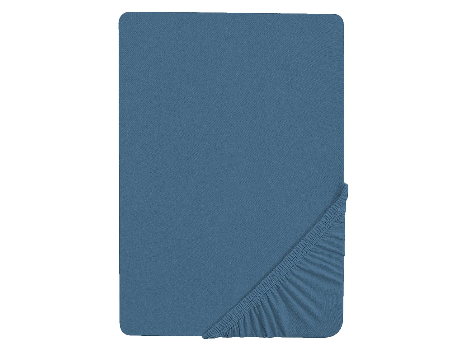 Drap-housse pour bébé en coton biologique coquillages indigo - Certifié GOTS, 2 tailles