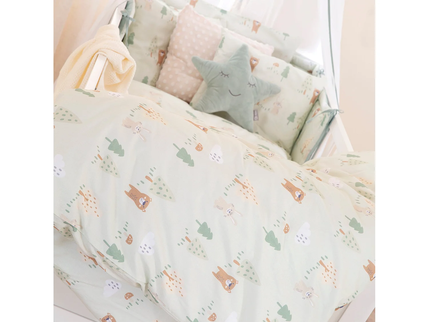 Kinderbettwäsche Woodland Buddies