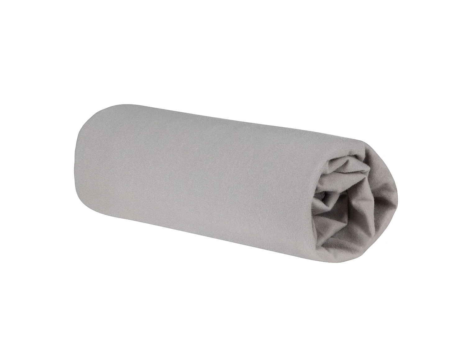 Spannbettlaken Jersey Lil Planet grau