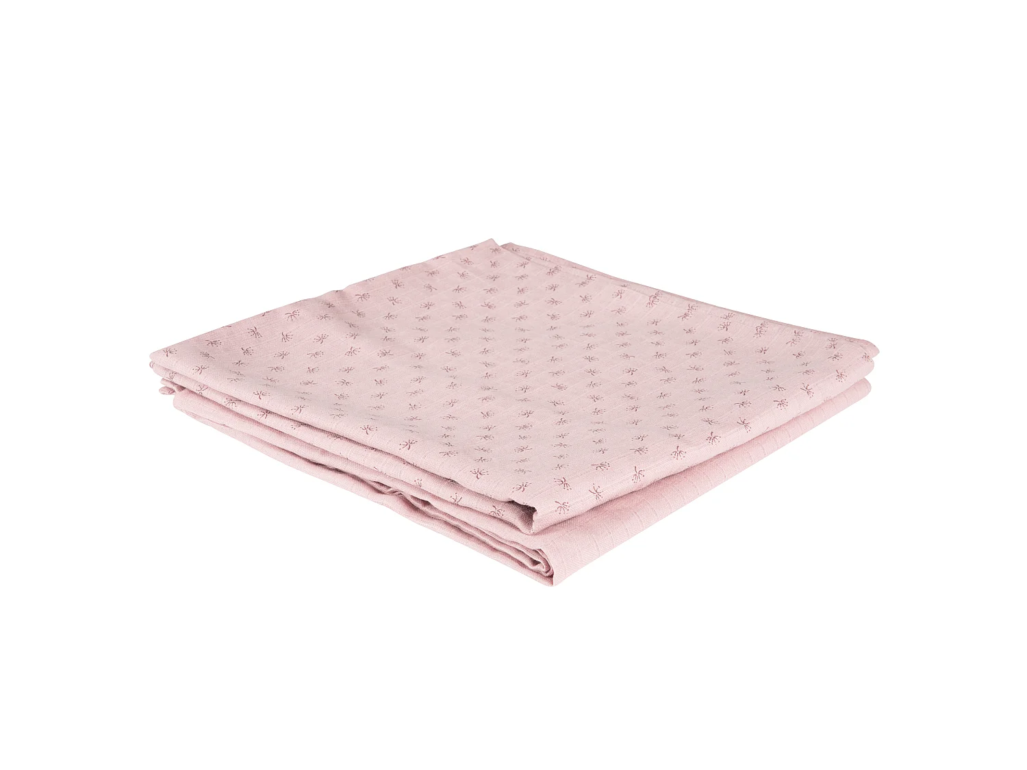Ensemble de 2 pièces bio roba Puck et linge d'allaitement 'Lil Planet' en rose/mauve - Coton biologique, Absorbant