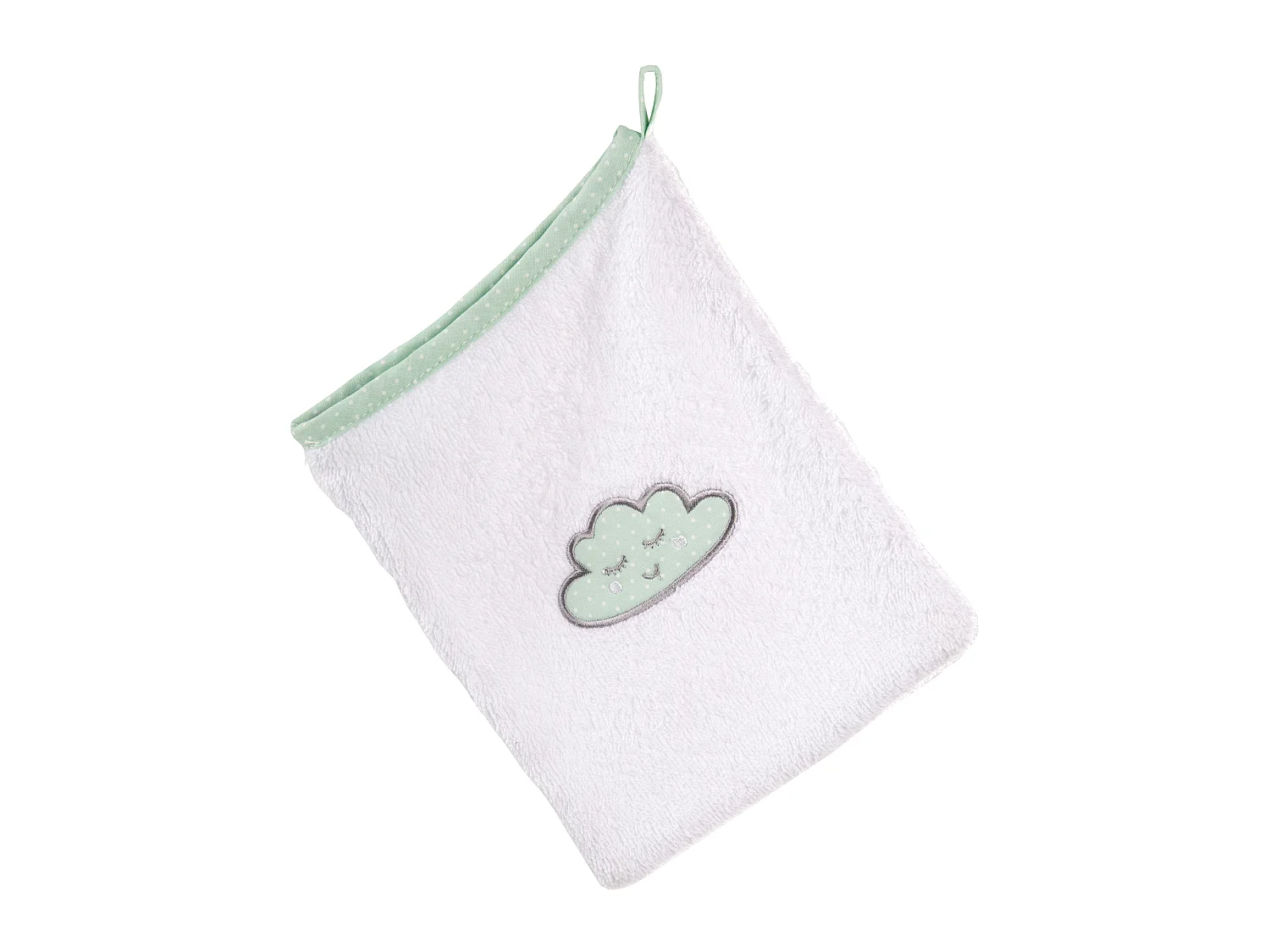 3er Waschset Happy Cloud