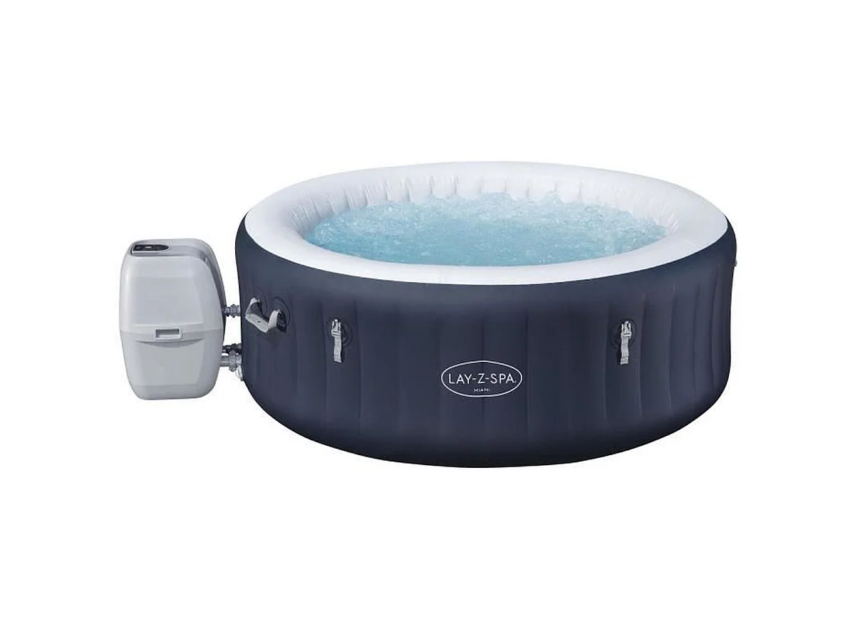 Bestway Lay-Z-Spa Miami AirJet gonflable 120 jets 180 x 66 cm (2–4 places)