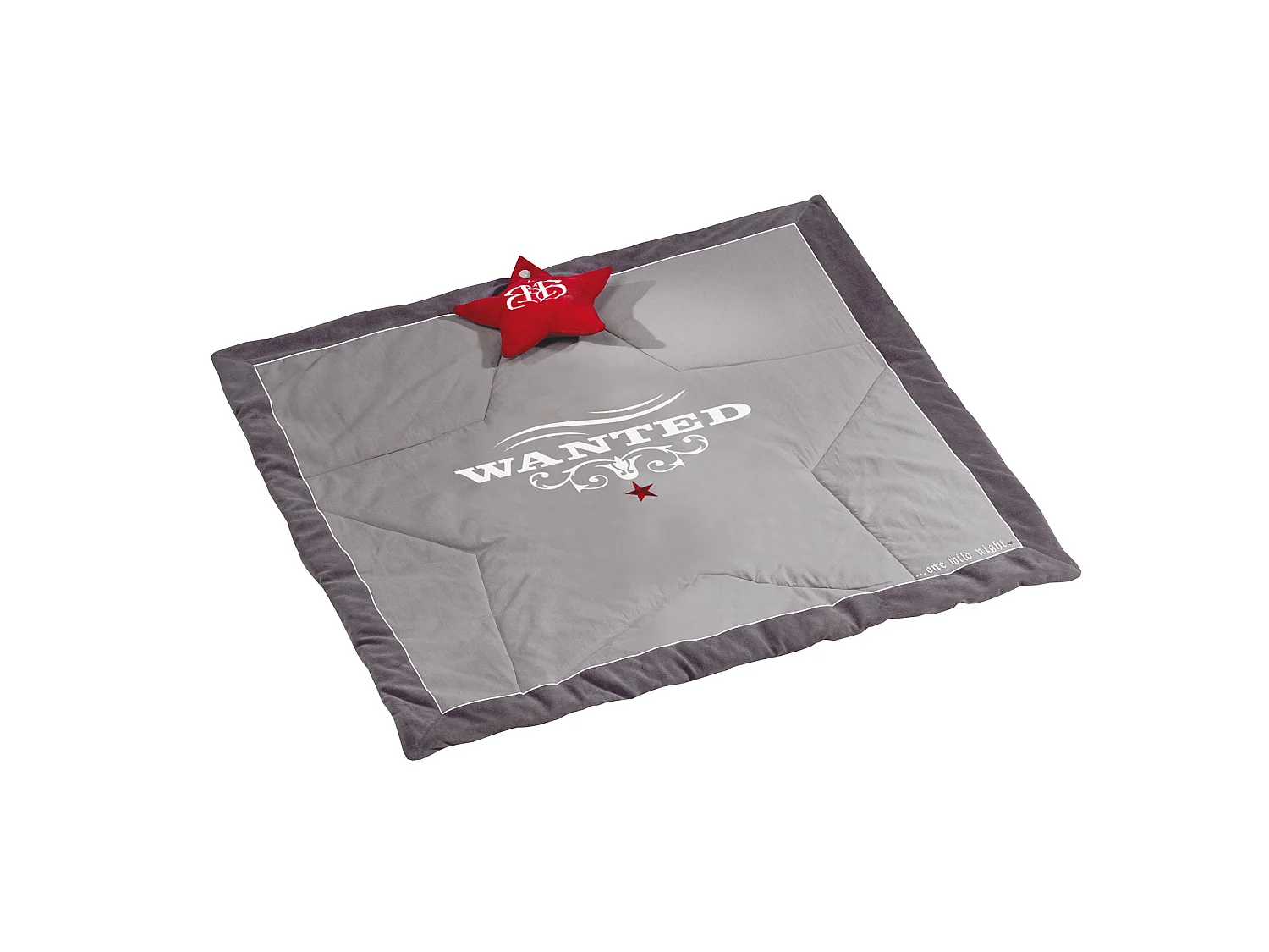 Tapis de Jeu et Couverture Rampante Roba Rock Star Baby Doux et Confortable