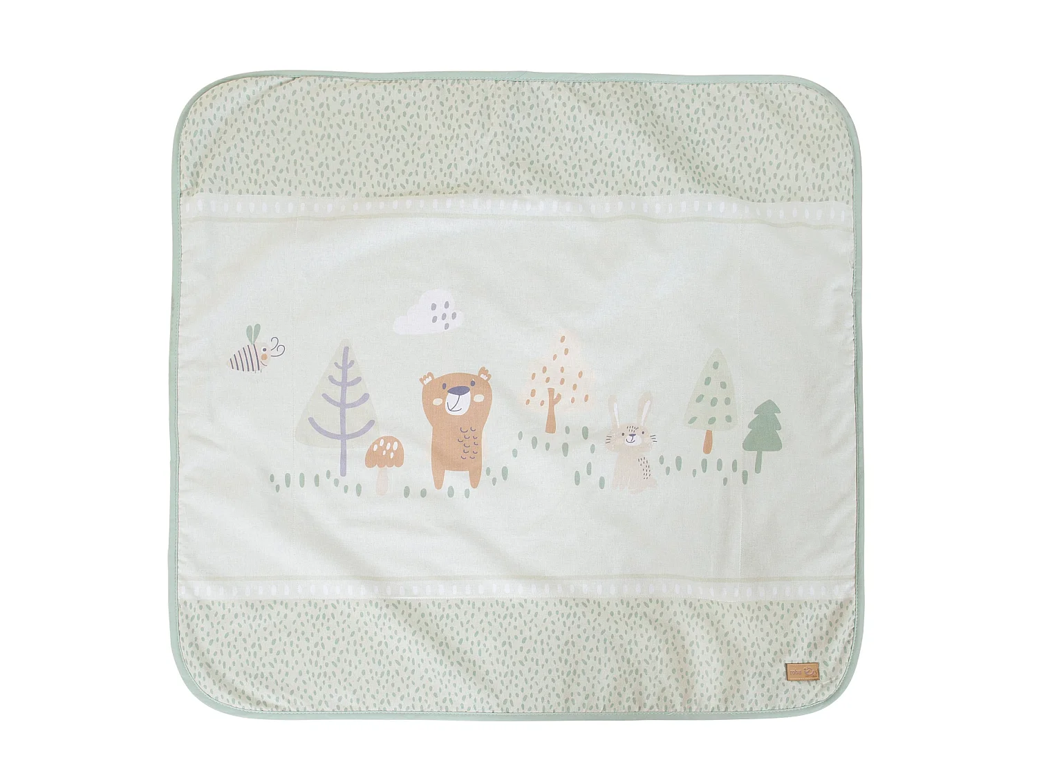BABYDECKE 80 x 80 cm Woodland Buddies